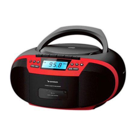 Radio Cassette CD SUNSTECH CXUM54BTRD | APLIUM