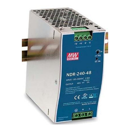 DIN-RAIL 48VDC, -20~50gr