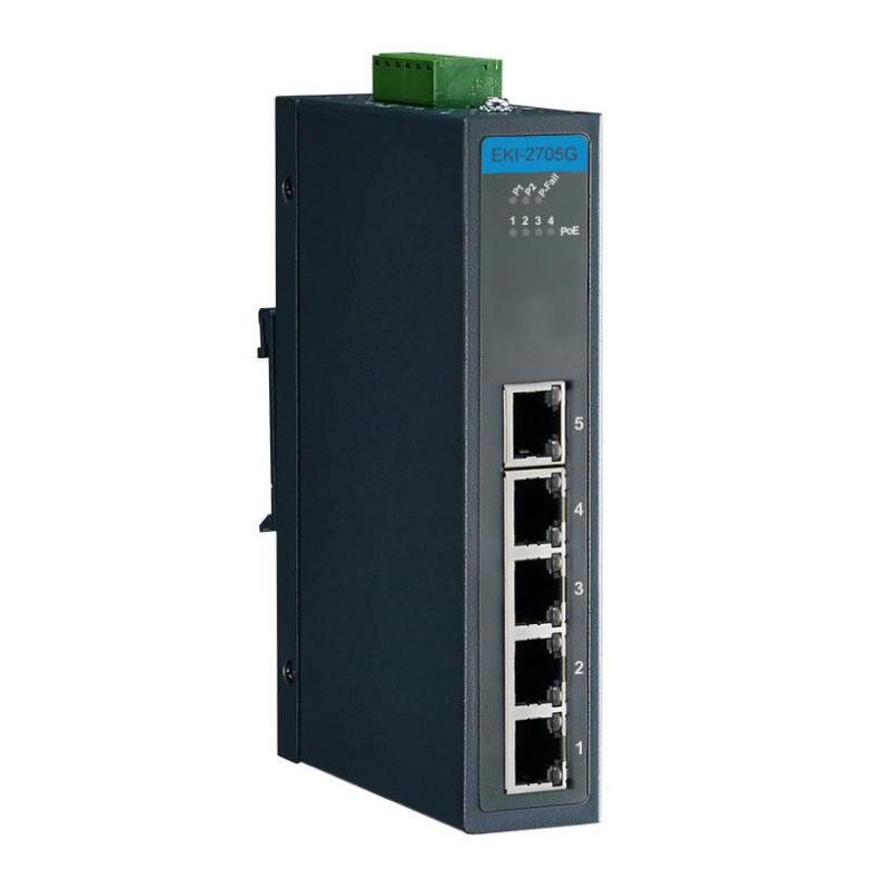 5GE Unmanaged Ind. PoE Switch