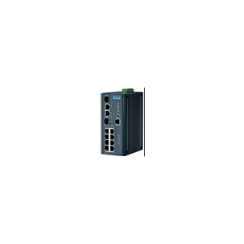 Ethernet switch, 8xPoE, 2xSFP
