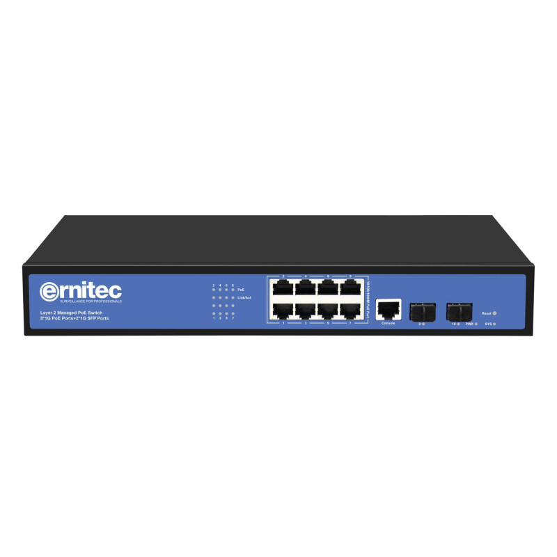 Managed Layer 2+ Switch, 8 x | APLIUM