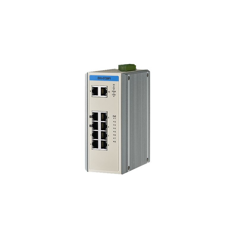 8 GE with PoE + 2GE Industry | APLIUM