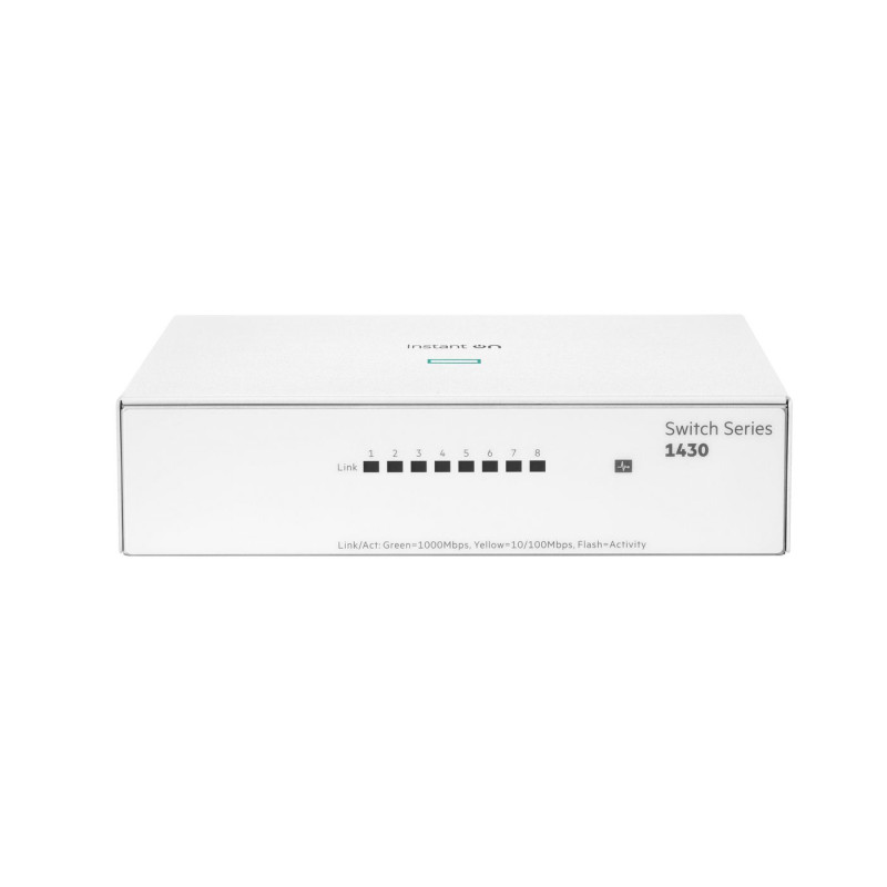 HPE R8R46A - Aruba Ion 1430 8G 64W PoE 64W PoE Switch | APLIUM