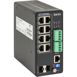 Switch for DIN rail, 1GBit/s,