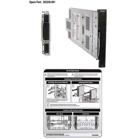 BL-P CLASS RJ45 PATCH PANEL