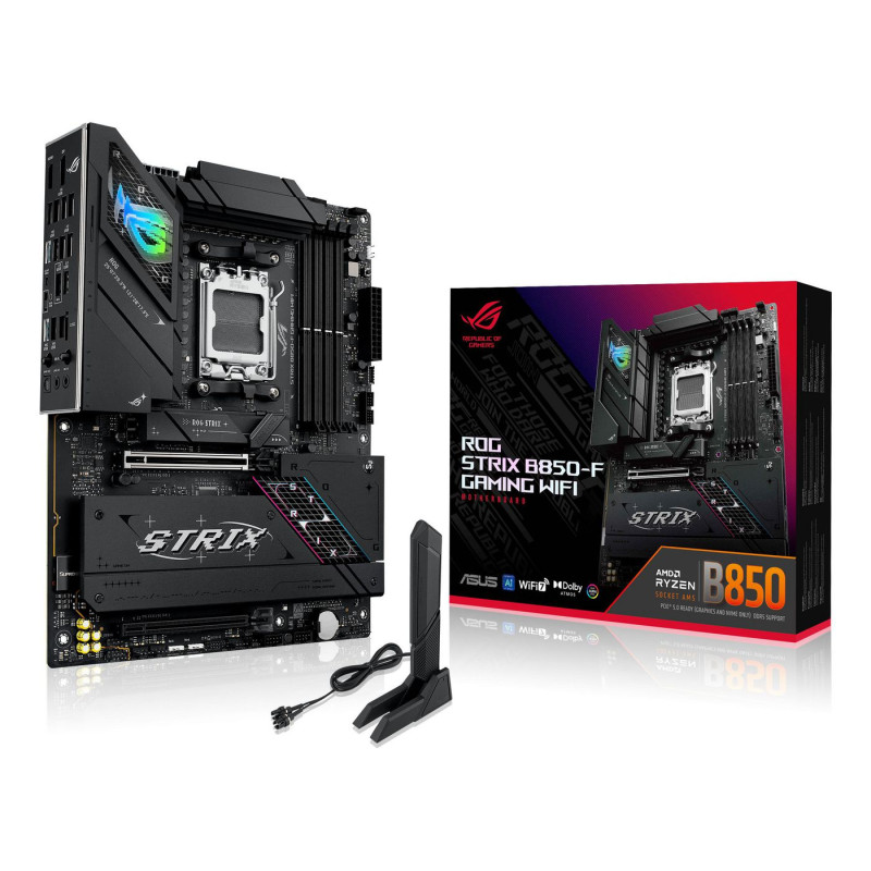 ASUS ROG STRIX B850-F GAMING WIFI AMD B850 Zócalo AM5 ATX | APLIUM