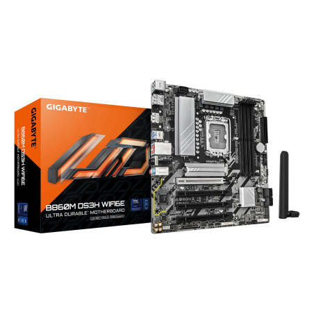 Placa Base Gigabyte B860M DS3H WIFI6E Socket 1851/ DDR5/ PCIe 5.0/ Mic