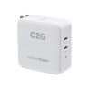 C2G - Adaptador de corriente - dual - 65 vatios - 3 A - Fast | APLIUM