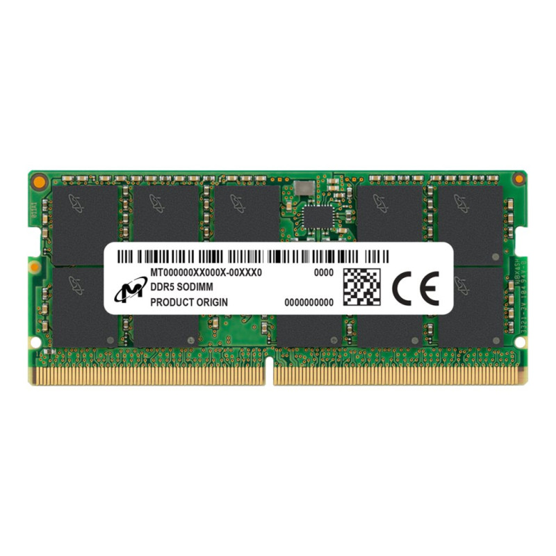Micron - DDR5 - módulo - 32 GB - SO DIMM de 262 contactos - | APLIUM