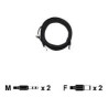 Axis Audio I/O Cable for AXIS P33 Series - Cable alargador d | APLIUM