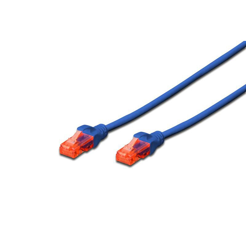 CAT 6, U-UTP patch cable, PVC