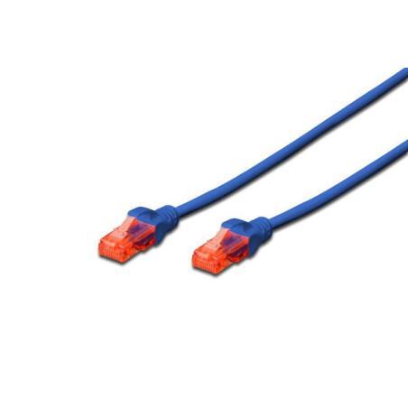CAT 6, U-UTP patch cable, PVC