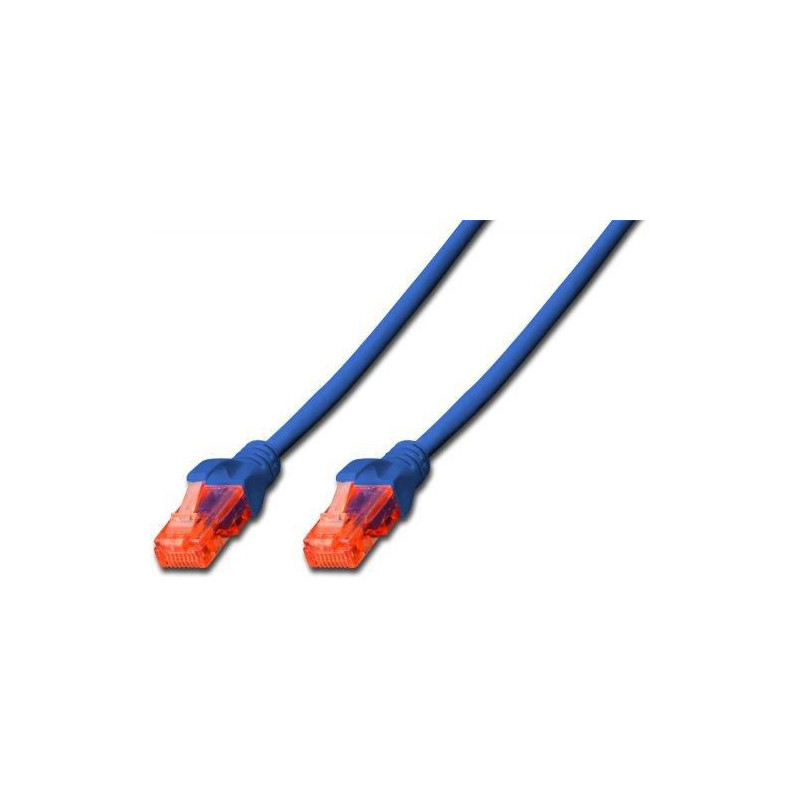 CAT 6 U-UTP patch cable. PVC.