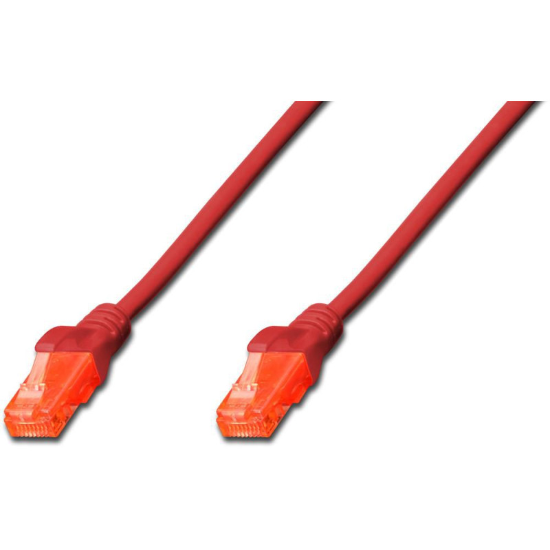 CAT 6 U-UTP patch cable. PVC.