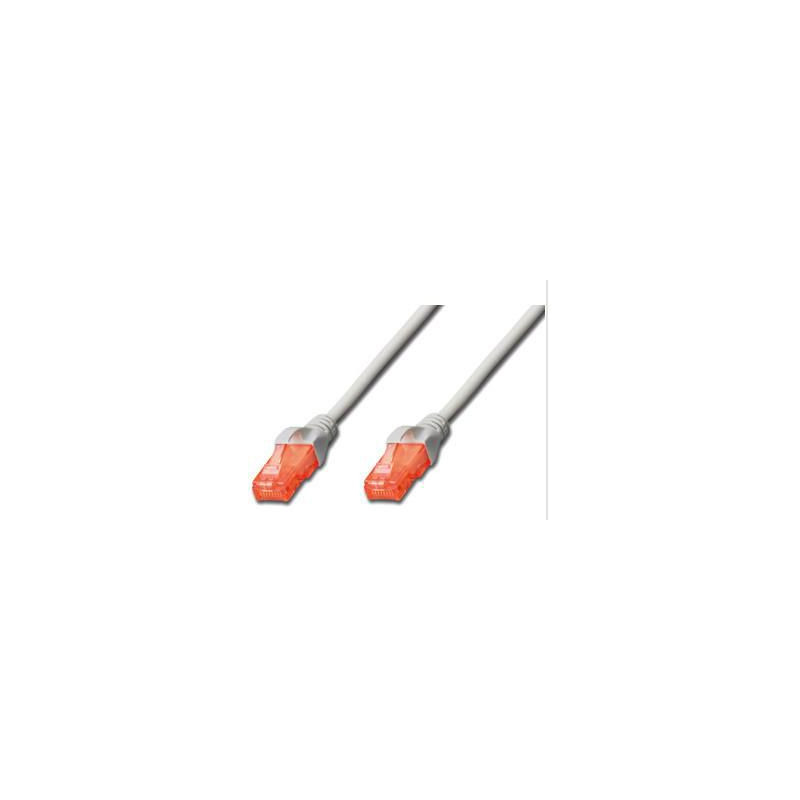 CAT 6 U-UTP patch cable. PVC.