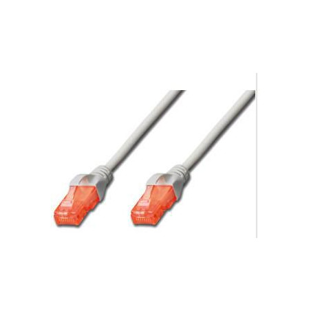 CAT 6 U-UTP patch cable. PVC.