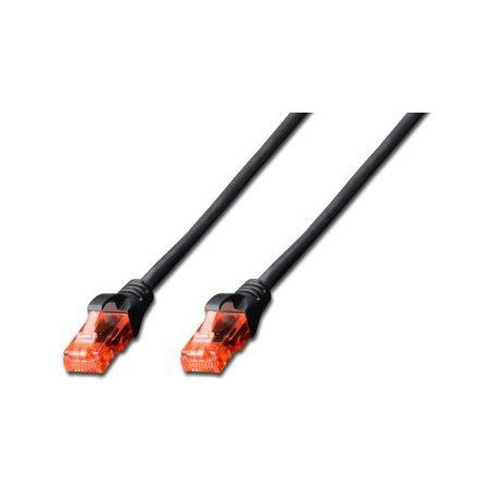 CAT 6 U-UTP patch cable. PVC.