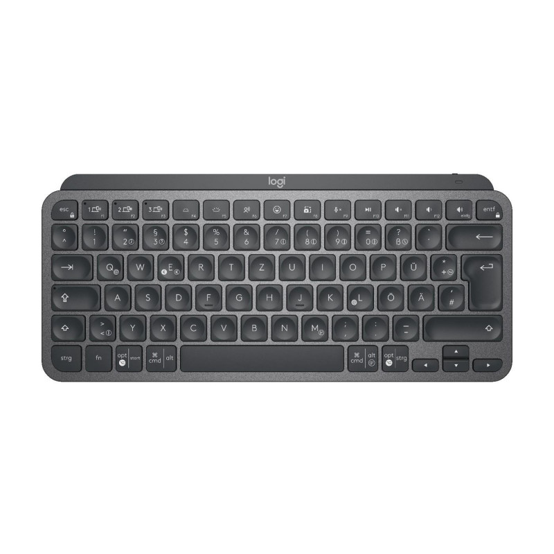 Mxkeys Mini Wrls Illuminated Kb Graphite - Deu - Central | APLIUM