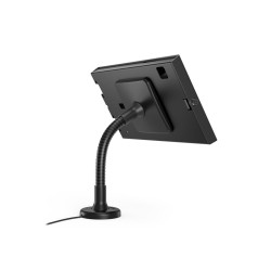 Compulocks Galaxy Tab S9+/S9FE+ 12.4" Apex Enclosure Flex Arm Mount Bl