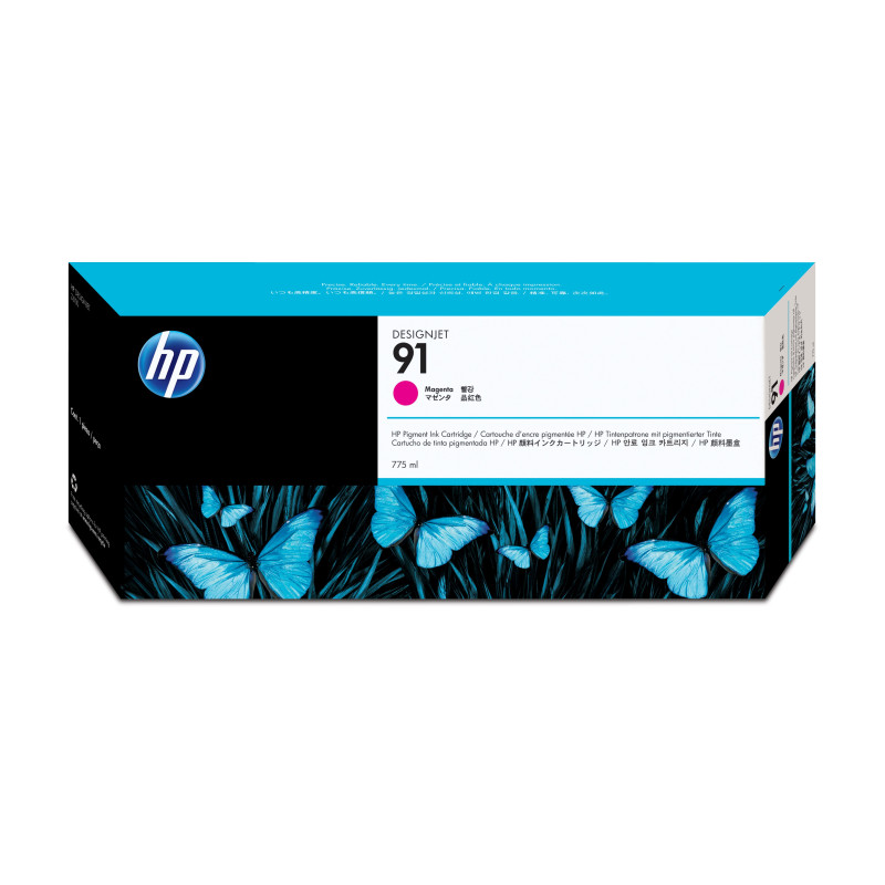 HP 91 Magenta Ink Cart/Vivera Ink