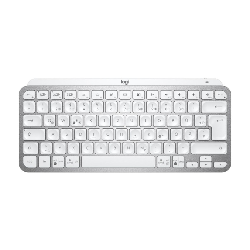 Mxkeys Mini Wrls Illuminated Kb Pale Grey - Deu - Central | APLIUM
