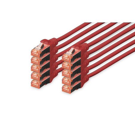 CAT 6 S-FTP patch cord, Cu,