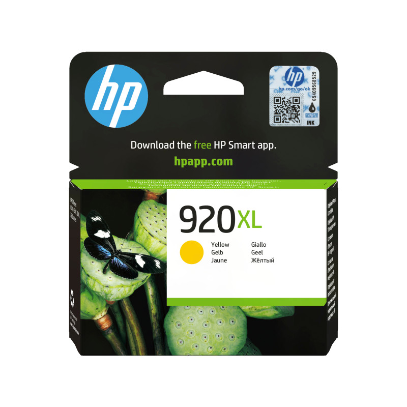 HP 920XL Yellow Officejet Ink Cartr.