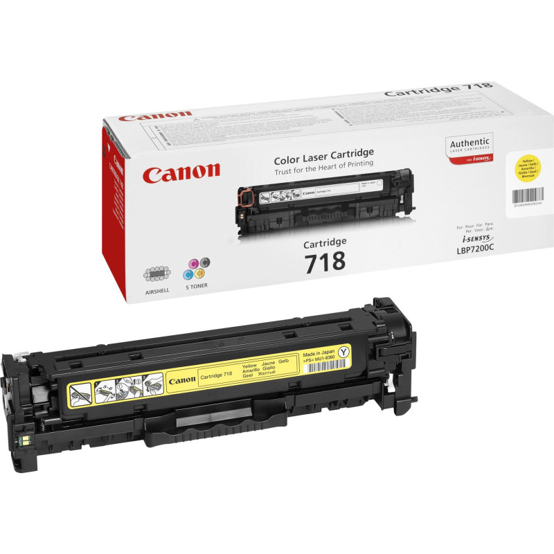Toner/718 CLBP Cartridge YL