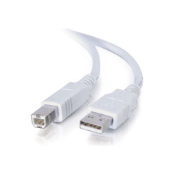 C2G - Cable USB - USB (M) a USB Tipo B (M) - 100 mA - 3 m - trenzado,