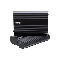 C2G Superbooster 2X4 USB Over Cat6a Extender Switch - USB 3.2 GEN1 (5G