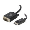 C2G 3ft DisplayPort to VGA Adapter Cable - M/M - Cable DisplayPort - D