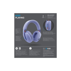 G325 Gaming Headset EMEA28I-935 Lilac Retail 2.4GHZ | APLIUM