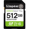 Tarjeta de Memoria Kingston CANVAS Select Plus 512GB SD XC/ | APLIUM