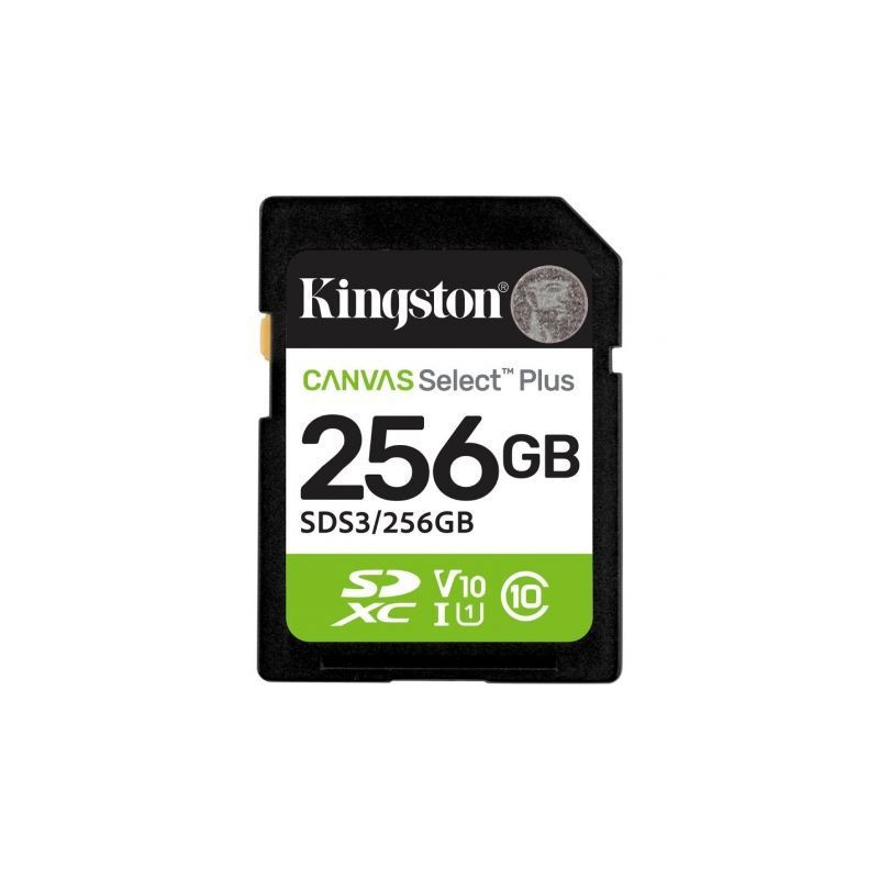 Tarjeta de Memoria Kingston CANVAS Select Plus 256GB SD XC/ | APLIUM