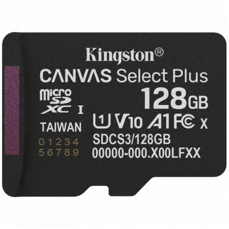 128GB Microsdxc Canvas SELECT+ GEN3 150R A1 Single Pack W/O | APLIUM