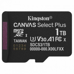1TB Microsdxc Canvas SELECT+ GEN3 150R A1 Single Pack W/O Ad | APLIUM