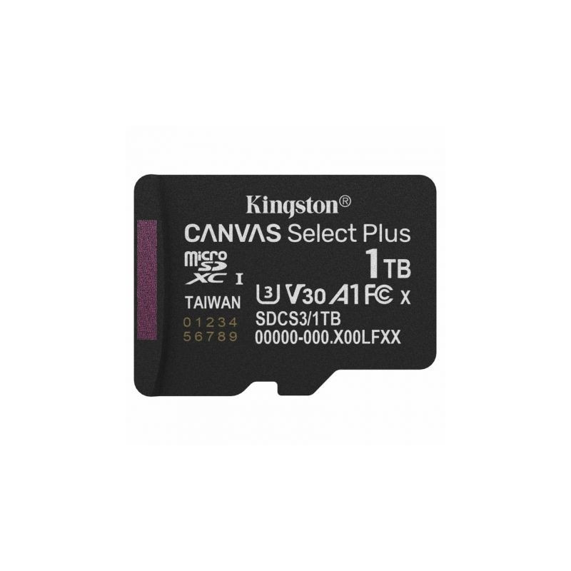 1TB Microsdxc Canvas SELECT+ GEN3 150R A1 Single Pack W/O Ad | APLIUM