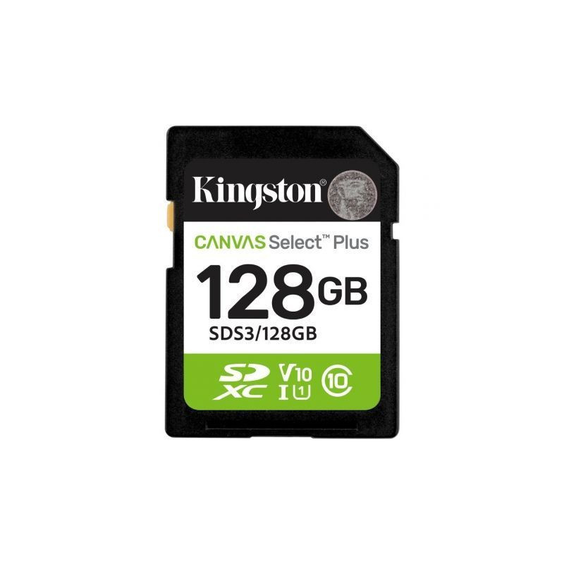 Tarjeta de Memoria Kingston CANVAS Select Plus 128GB SD XC/ | APLIUM
