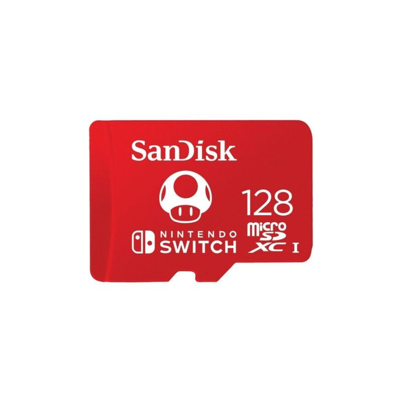 Tarjeta de Memoria SanDisk Nintendo Switch 128GB microSD XC | APLIUM