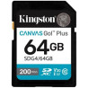 Tarjeta de Memoria Kingston CANVAS Go! Plus 64GB SD XC/ Clas | APLIUM
