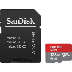 Sandisk Ultra Microsdxc 128GB + SD Adapter 140MB/S A1 Class | APLIUM