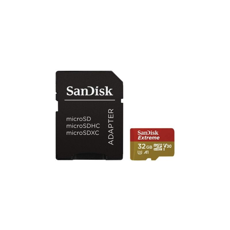 Tarjeta de Memoria SanDisk Extreme 32GB microSD HC UHS-I con | APLIUM