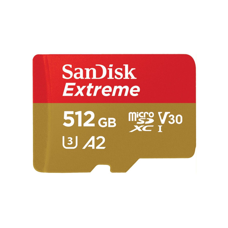 Extreme Microsdxc 512GB+SD Adapater 190MB/S 130MB/S A2 C10 | APLIUM