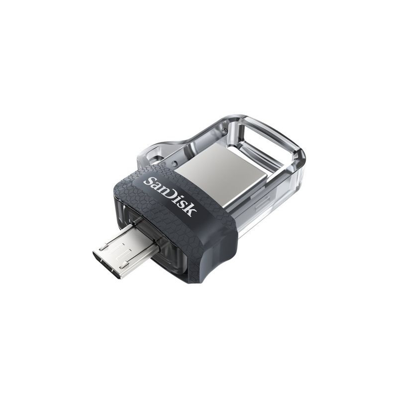 Sandisk Ultra Dual Drive M3.0 128GB GREY/SILVER 130 MB/S | APLIUM