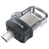 Sandisk Ultra Dual Drive M3.0 128GB GREY/SILVER 130 MB/S | APLIUM