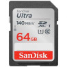 Tarjeta de Memoria SanDisk Ultra 64GB SD HC UHS-I - SDXC/ Cl | APLIUM