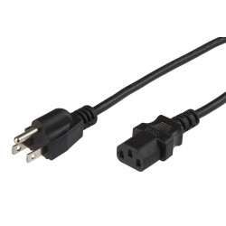 Power Cord US - C13 0.5 m