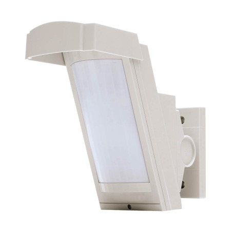 Detector de doble PIR para exteriores de 12m, 85°