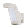 Detector de doble PIR para exteriores de 12m, 85°