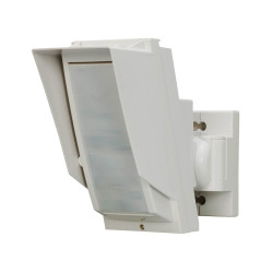 Detector de doble PIR para exteriores de 24x2m